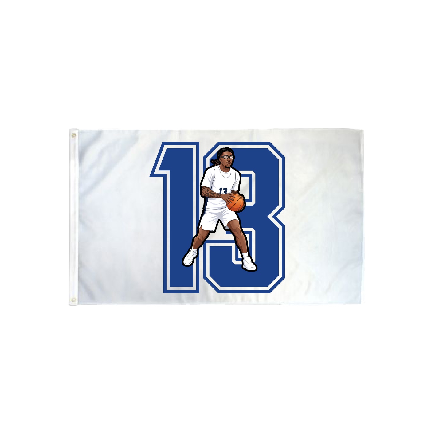 3x5 Flag — Number in Classic