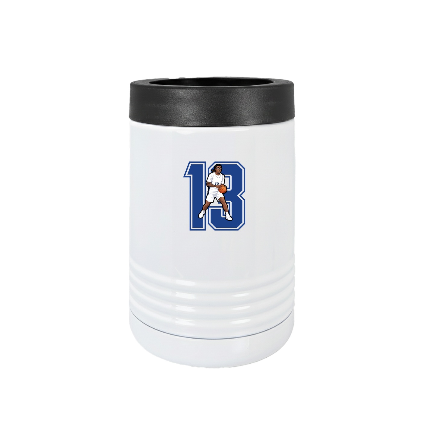 Beverage Holder — Number in White