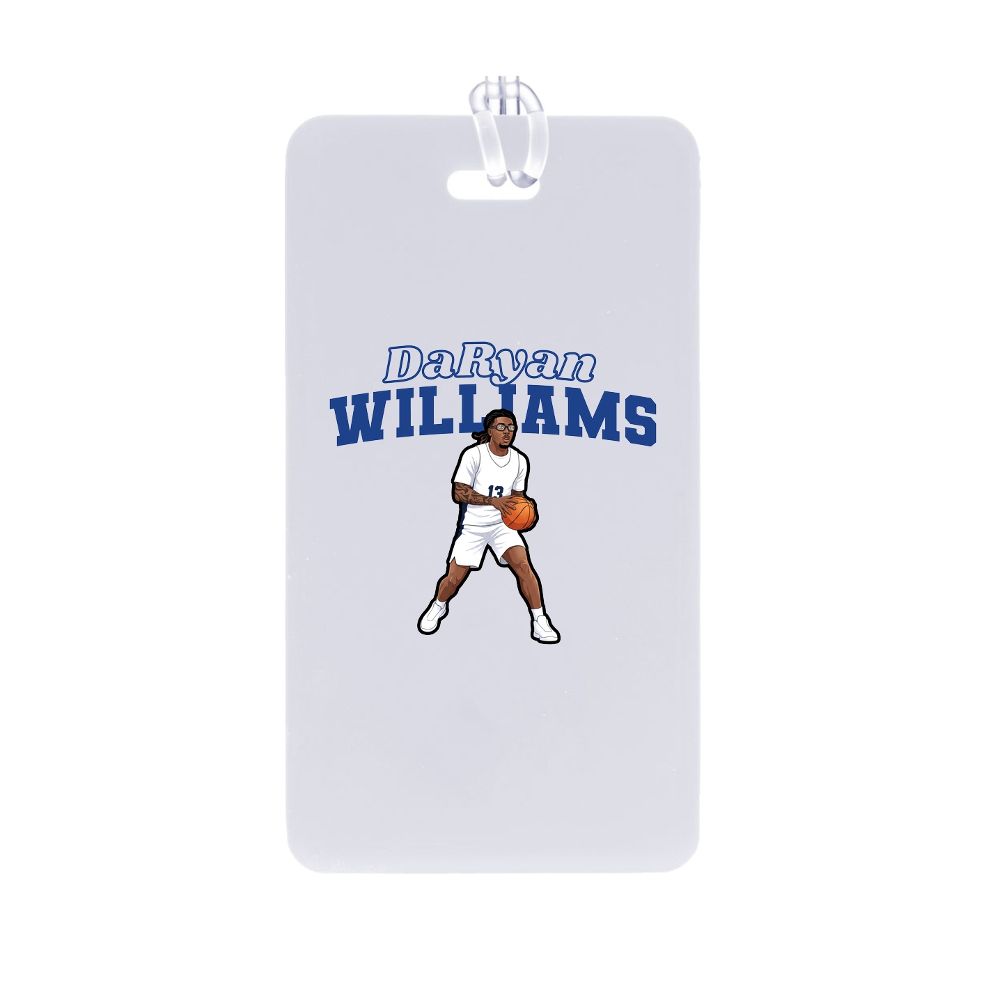 Bag Tag — Name Arch in Classic