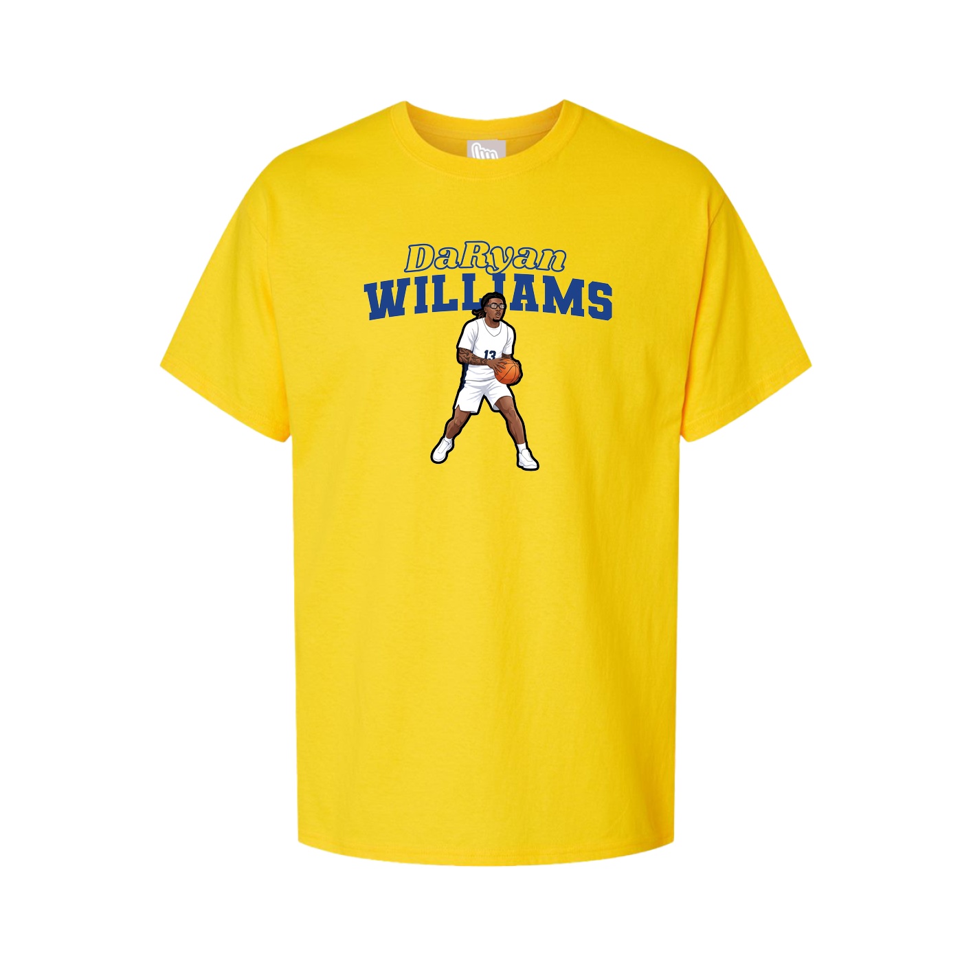 Tee — Name Arch in Gold