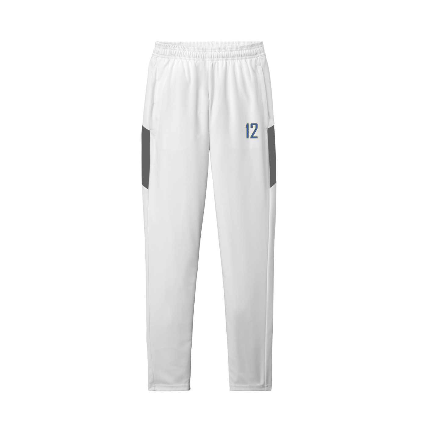 Team Travel Pant — Front Shirsy in White/Grey