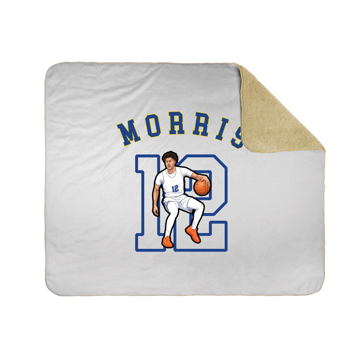 Throw Blanket — Shirsey Arch in White
