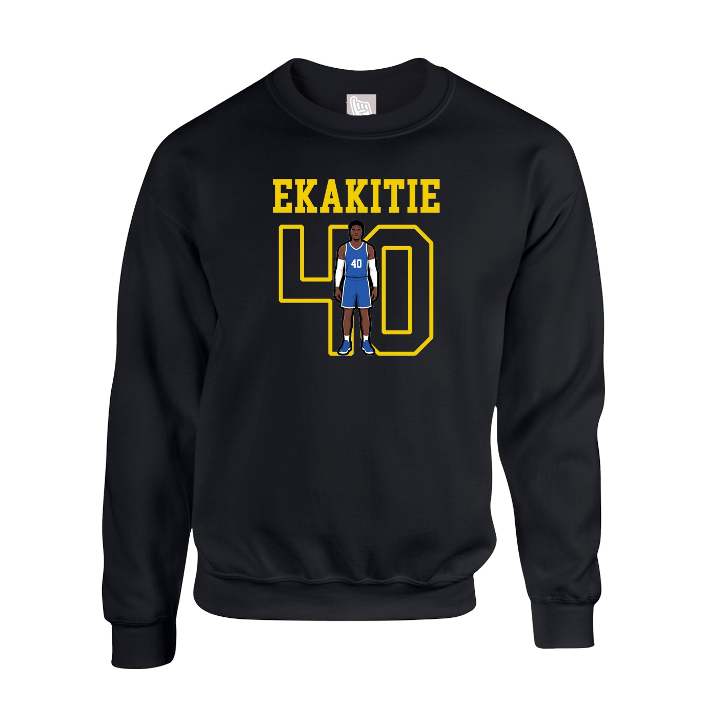 Fleece Crew — Shirsey in Black