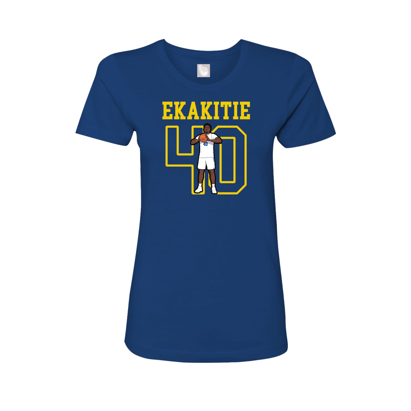 Fitted Women's Tee — Shirsey in Royal