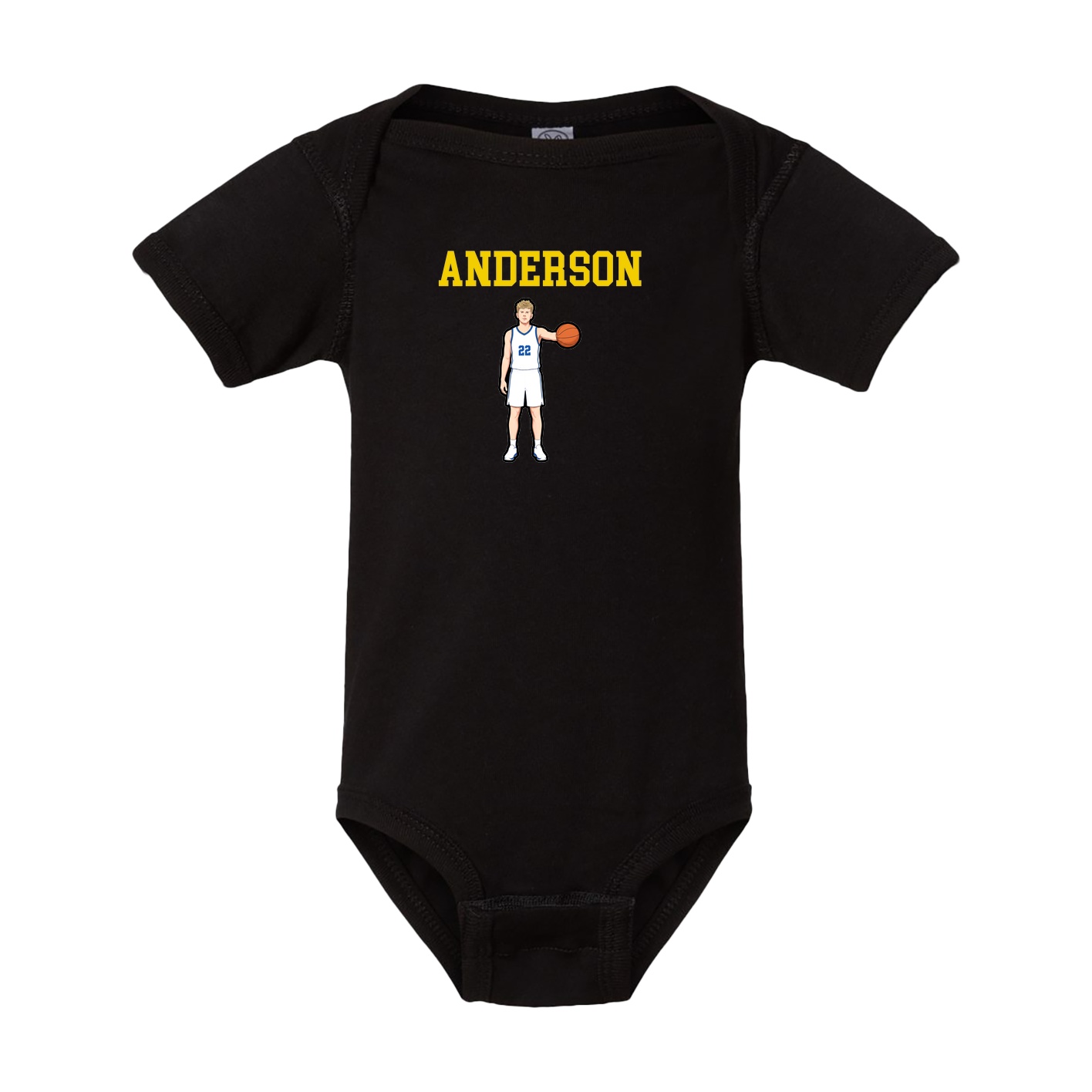 Baby Onesie — Shirsey in Black