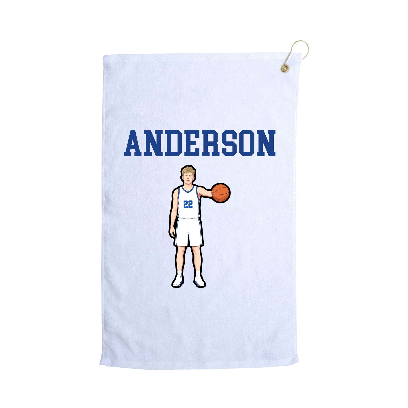 Golf Towel — Shirsey in White