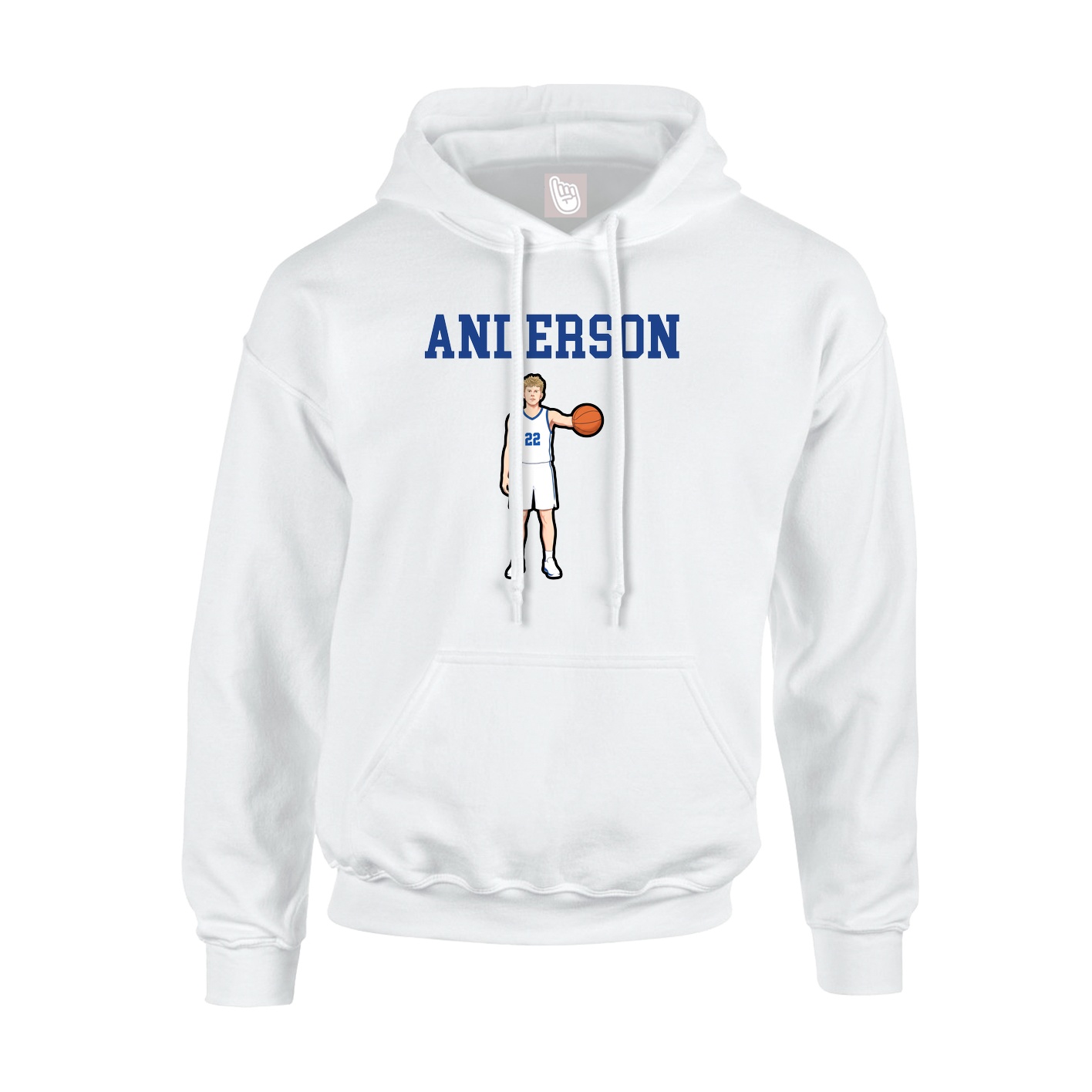 Hoodie — Shirsey in White
