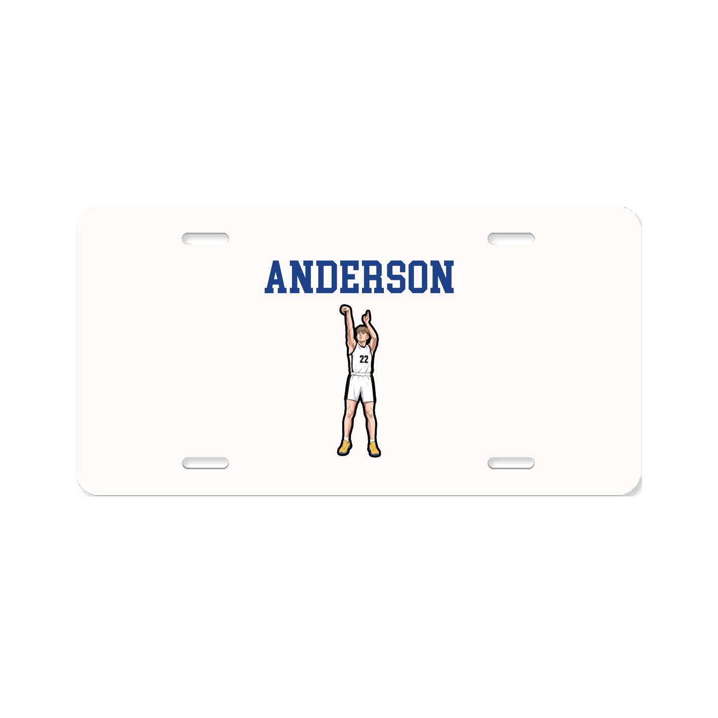 License Plate — Shirsey in Classic