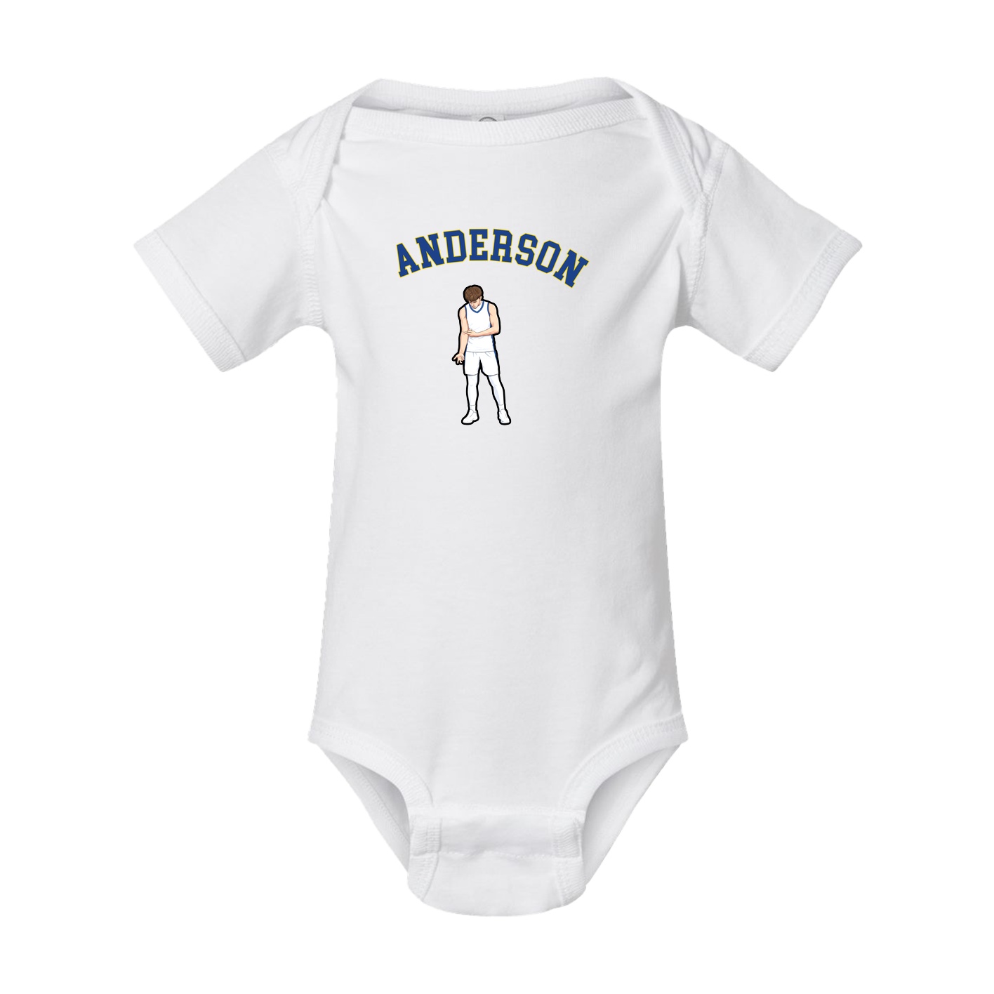 Baby Onesie — Shirsey Arch in White