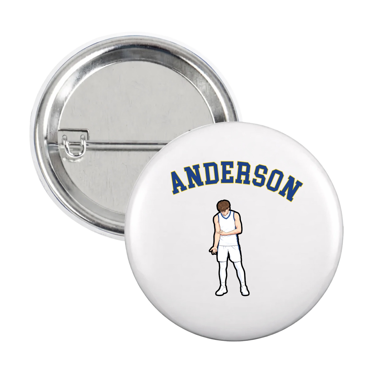 Game Day Button — Shirsey Arch in White