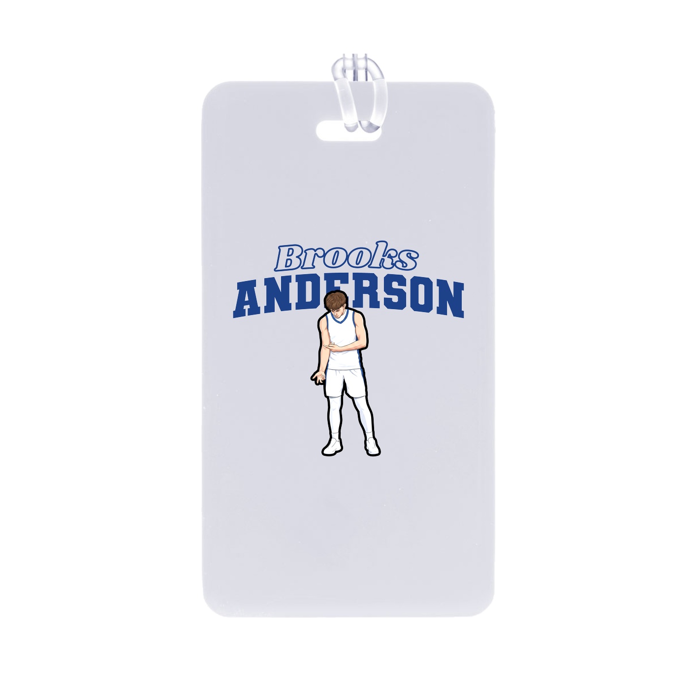 Bag Tag — Name Arch in Classic