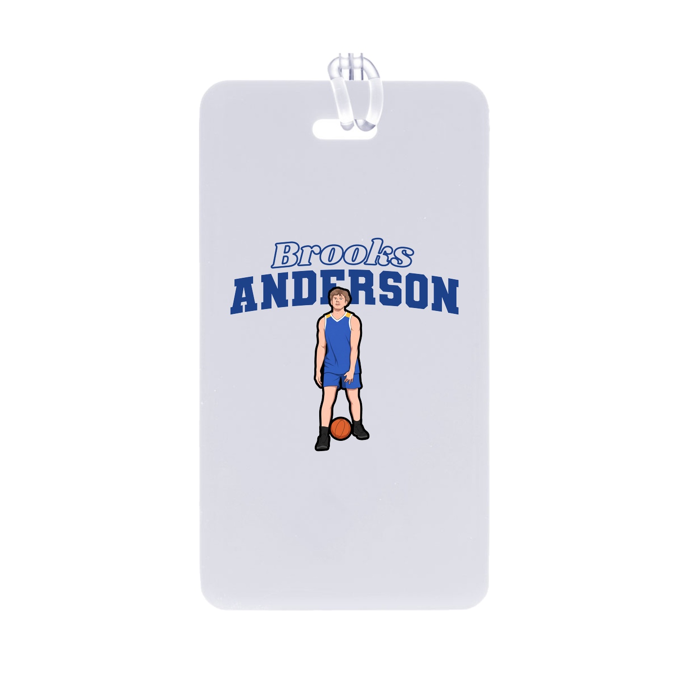 Bag Tag — Name Arch in Classic