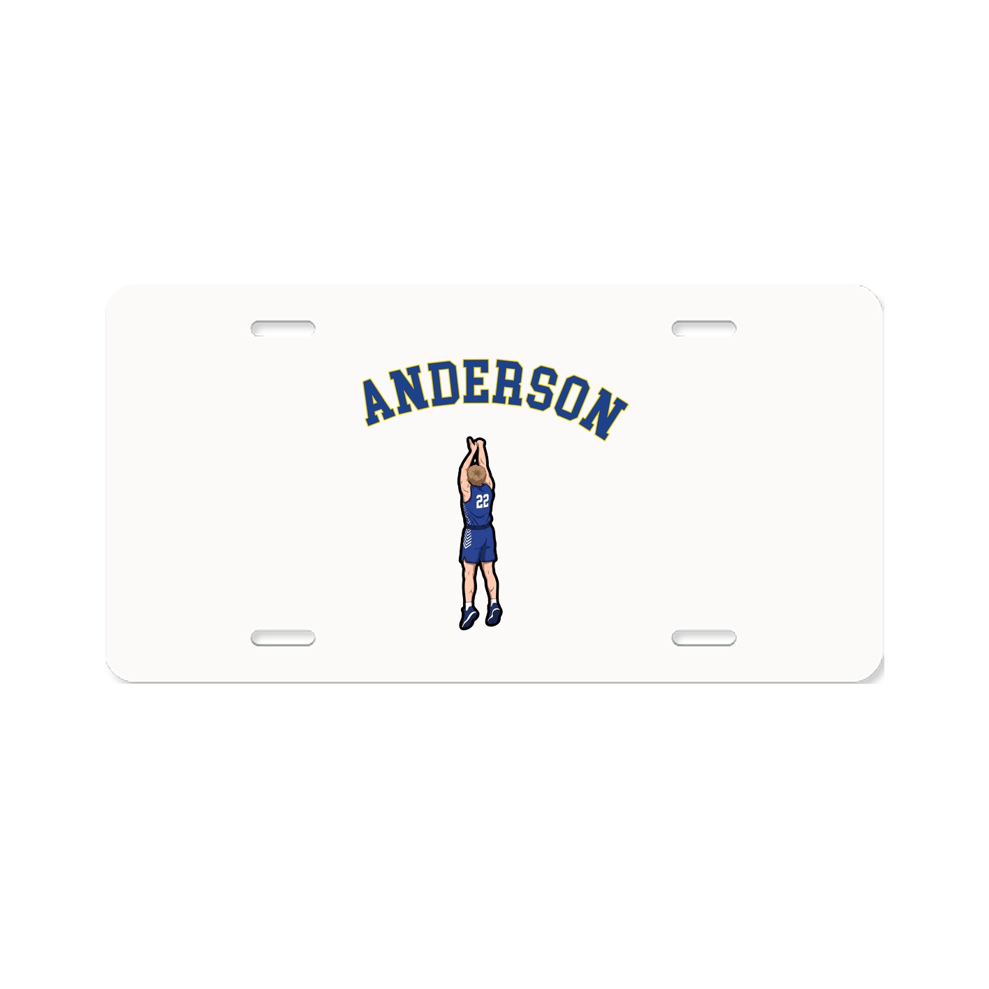 License Plate — Shirsey Arch in Classic