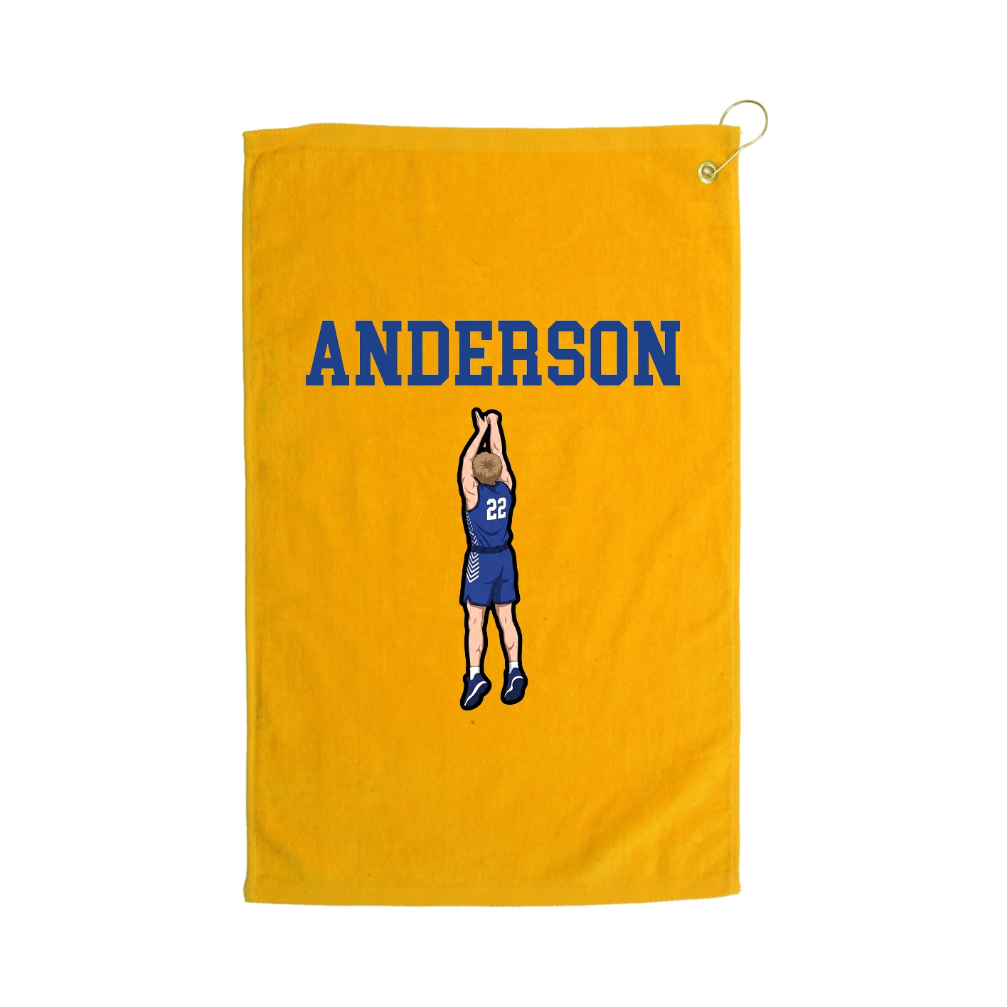 Golf Towel — Shirsey in Gold