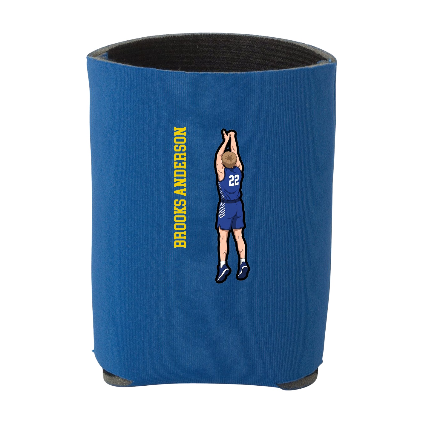 Can Holder — Name Vertical in Royal