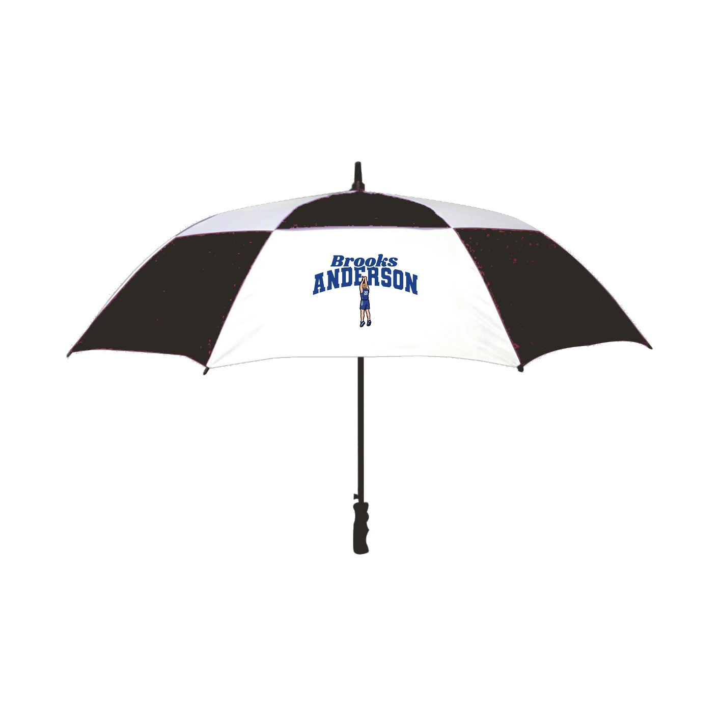 Golf Umbrella — Signature Arch in Black