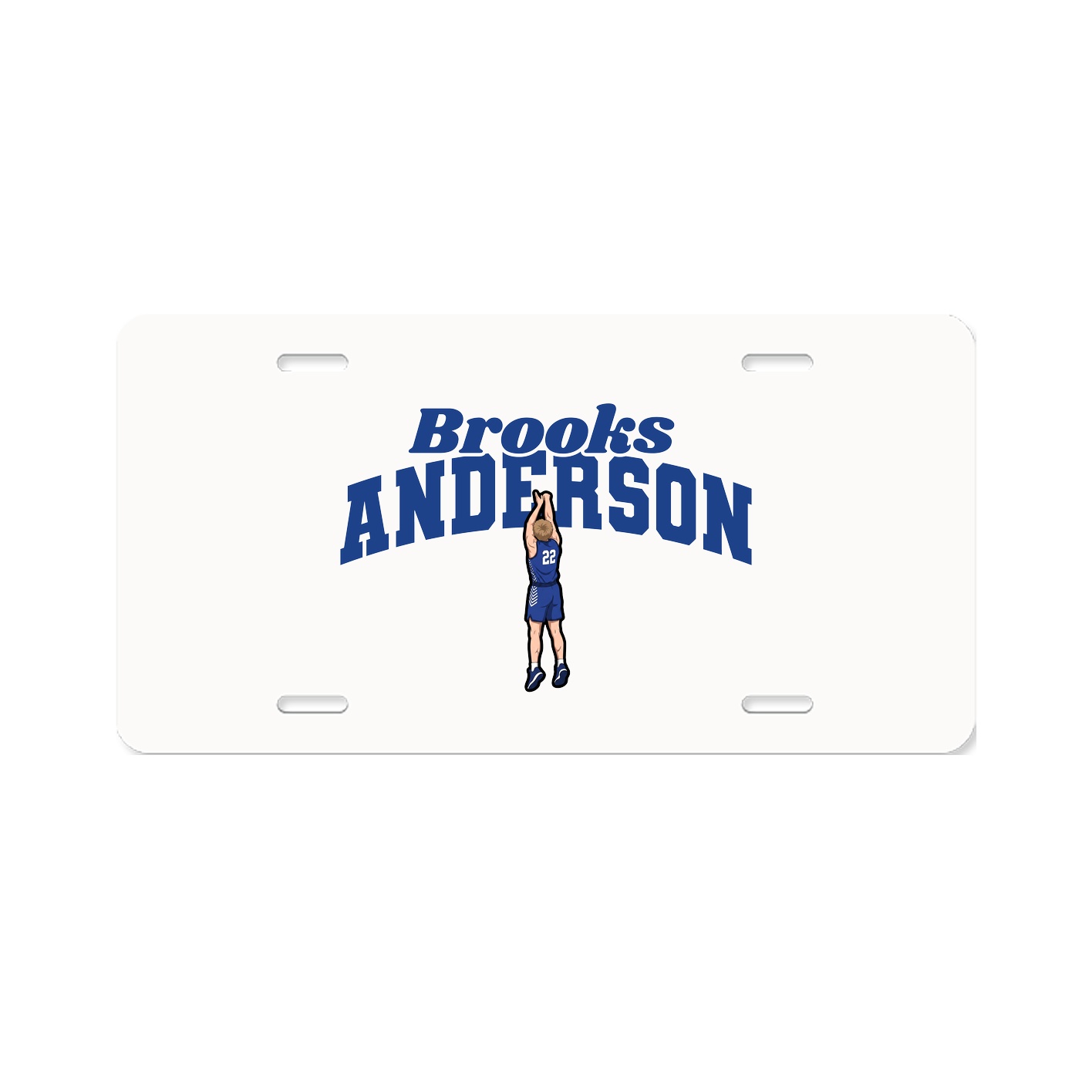 License Plate — Signature Arch in Classic