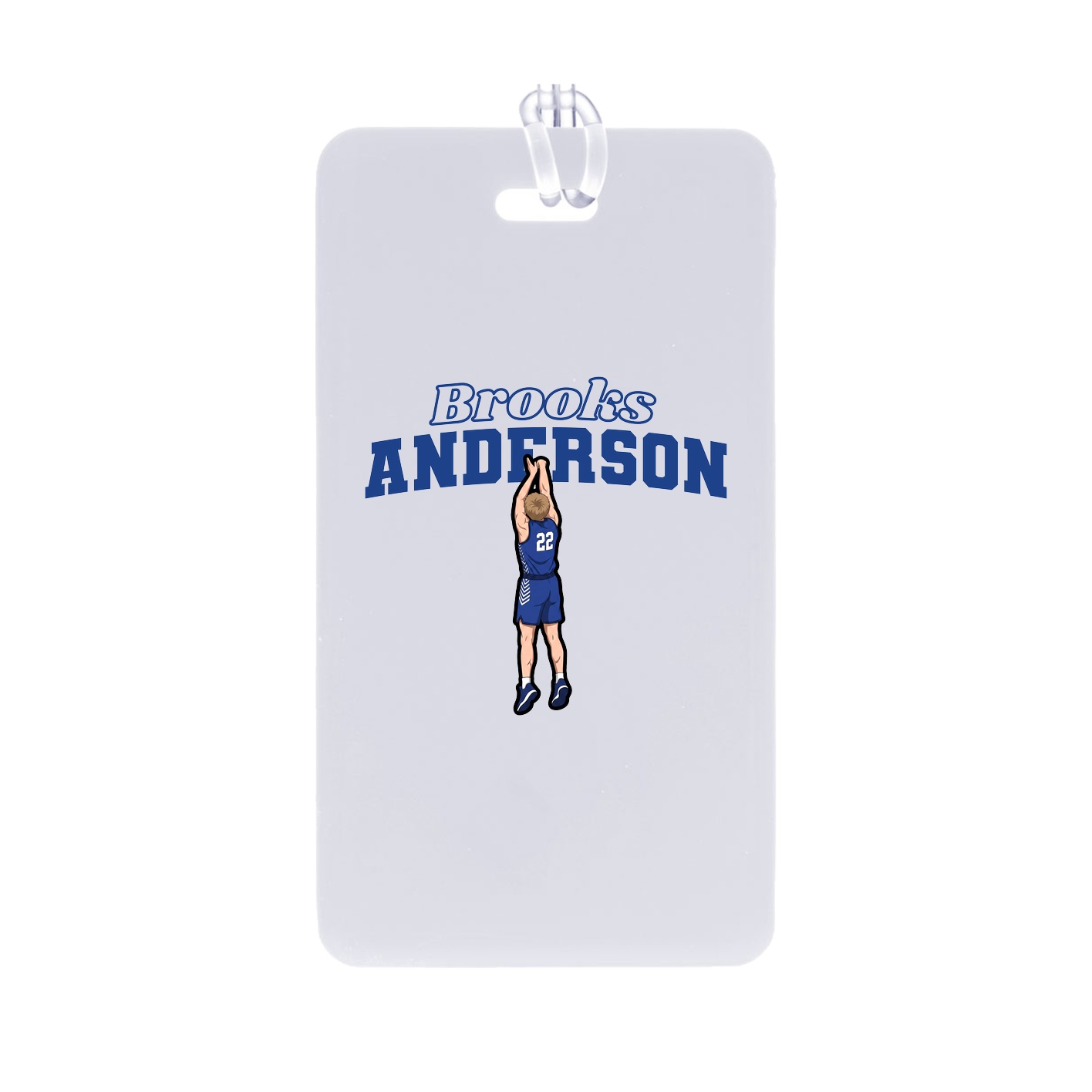Bag Tag — Name Arch in Classic