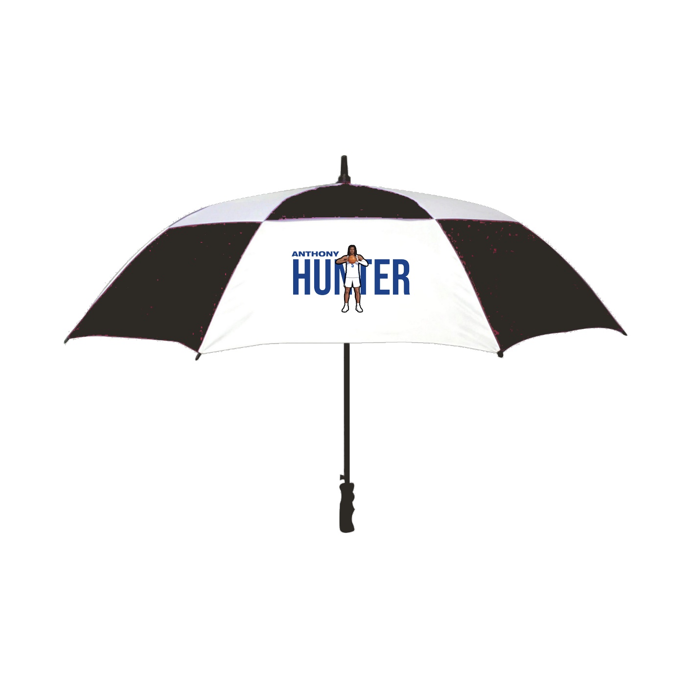 Golf Umbrella — Player Name in Black