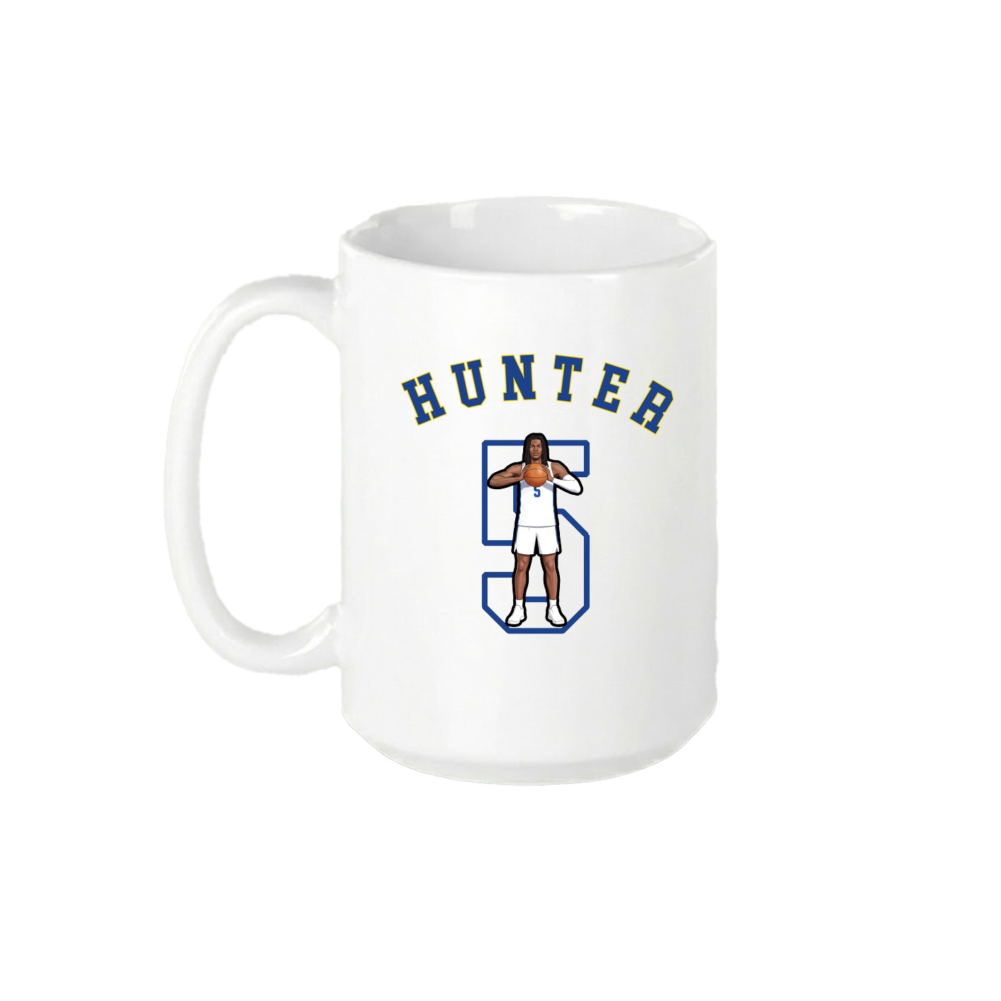 15oz Coffee Mug — Shirsey Arch in White