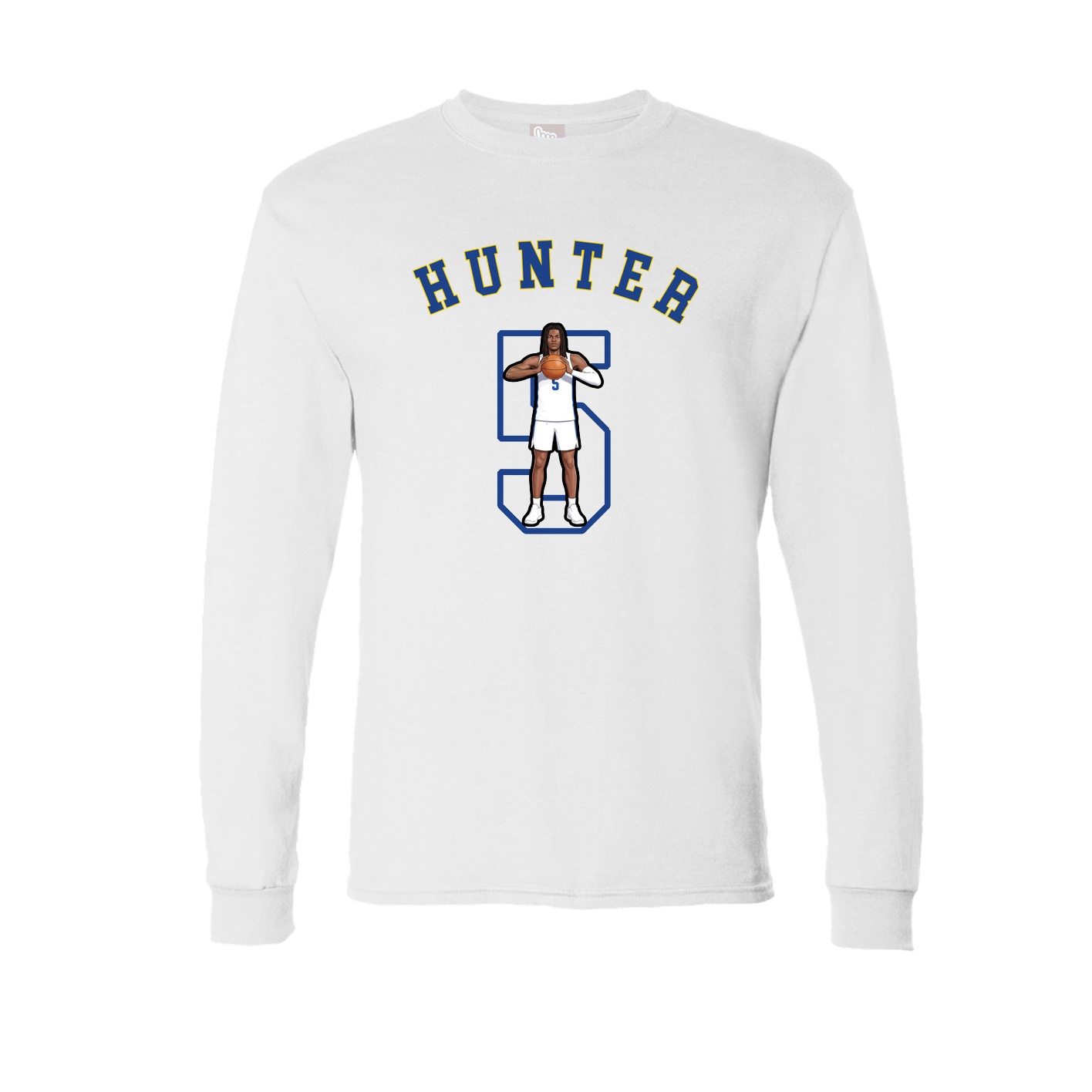Long Sleeve Tee — Shirsey Arch in White