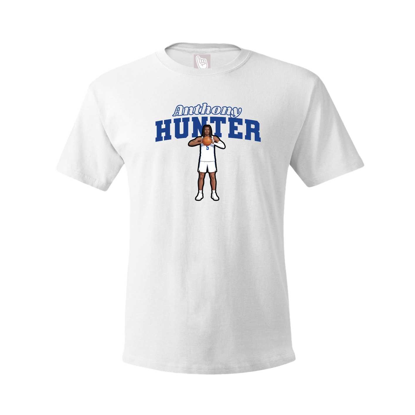 Tee — Name Arch in White