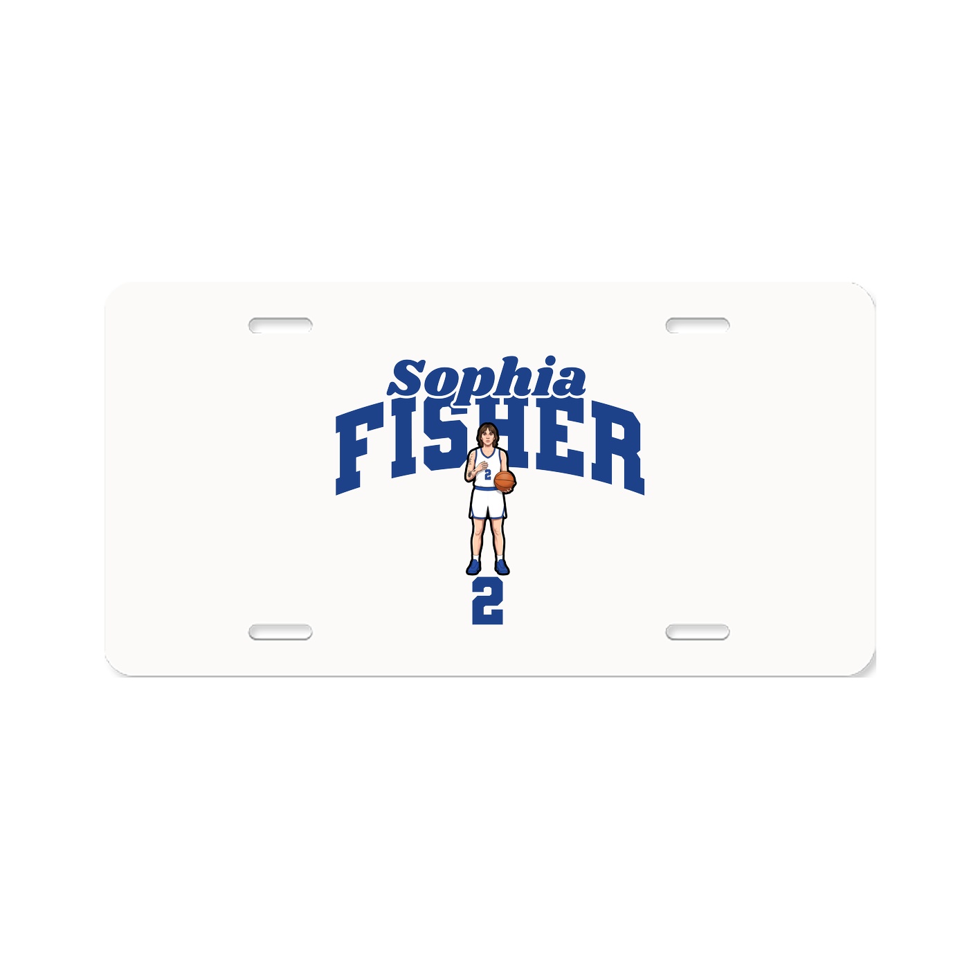 License Plate — Signature Arch in Classic
