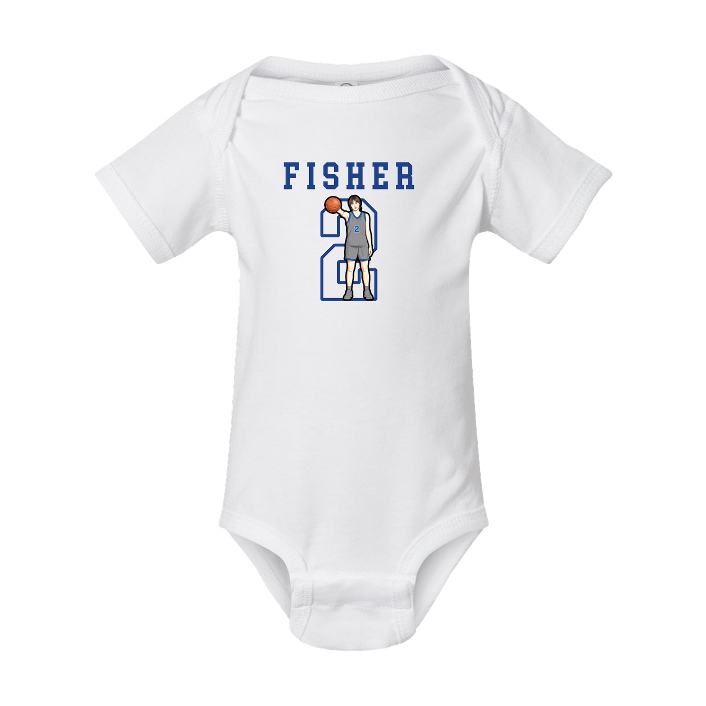 Baby Onesie — Shirsey in White