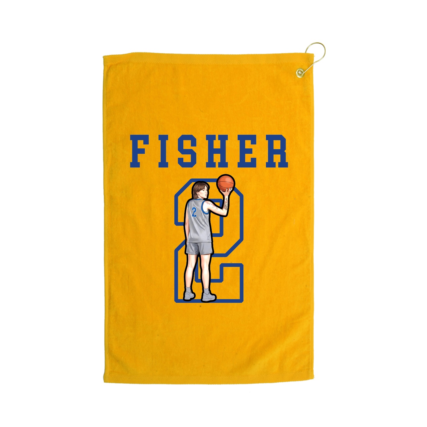 Golf Towel — Shirsey in Gold