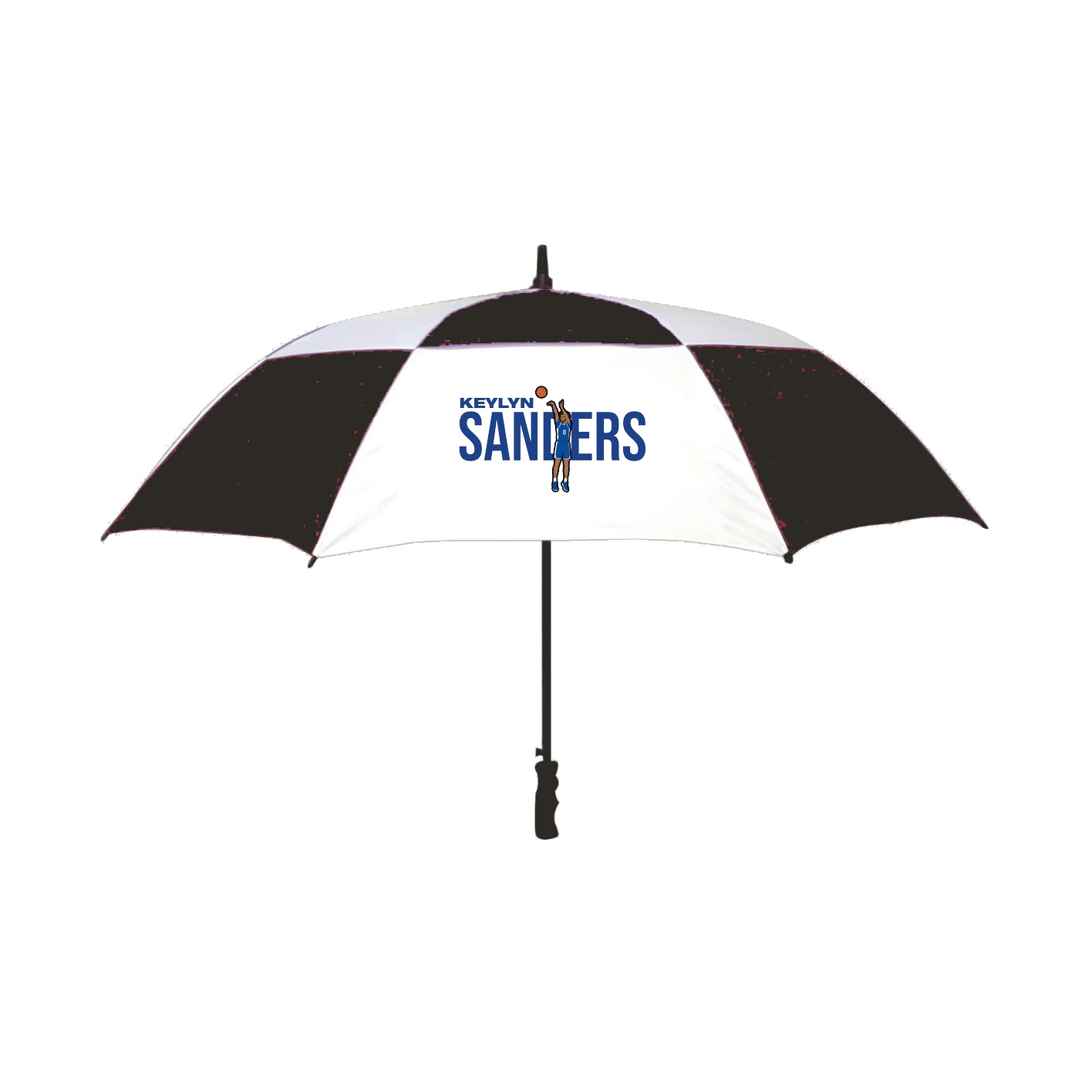 Golf Umbrella — Player Name in Black