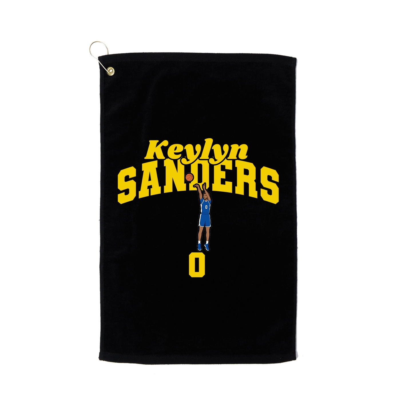 Golf Towel — Signature Arch in Black