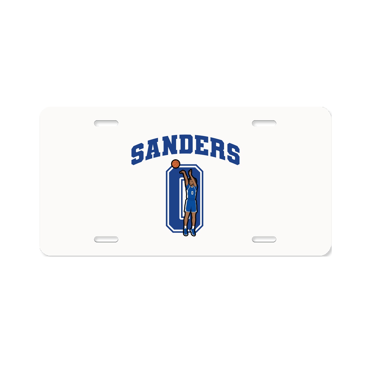License Plate — Number in Classic