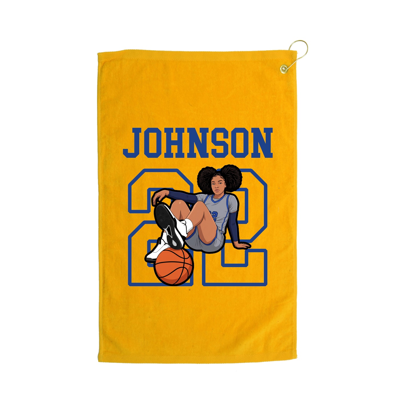 Golf Towel — Shirsey in Gold
