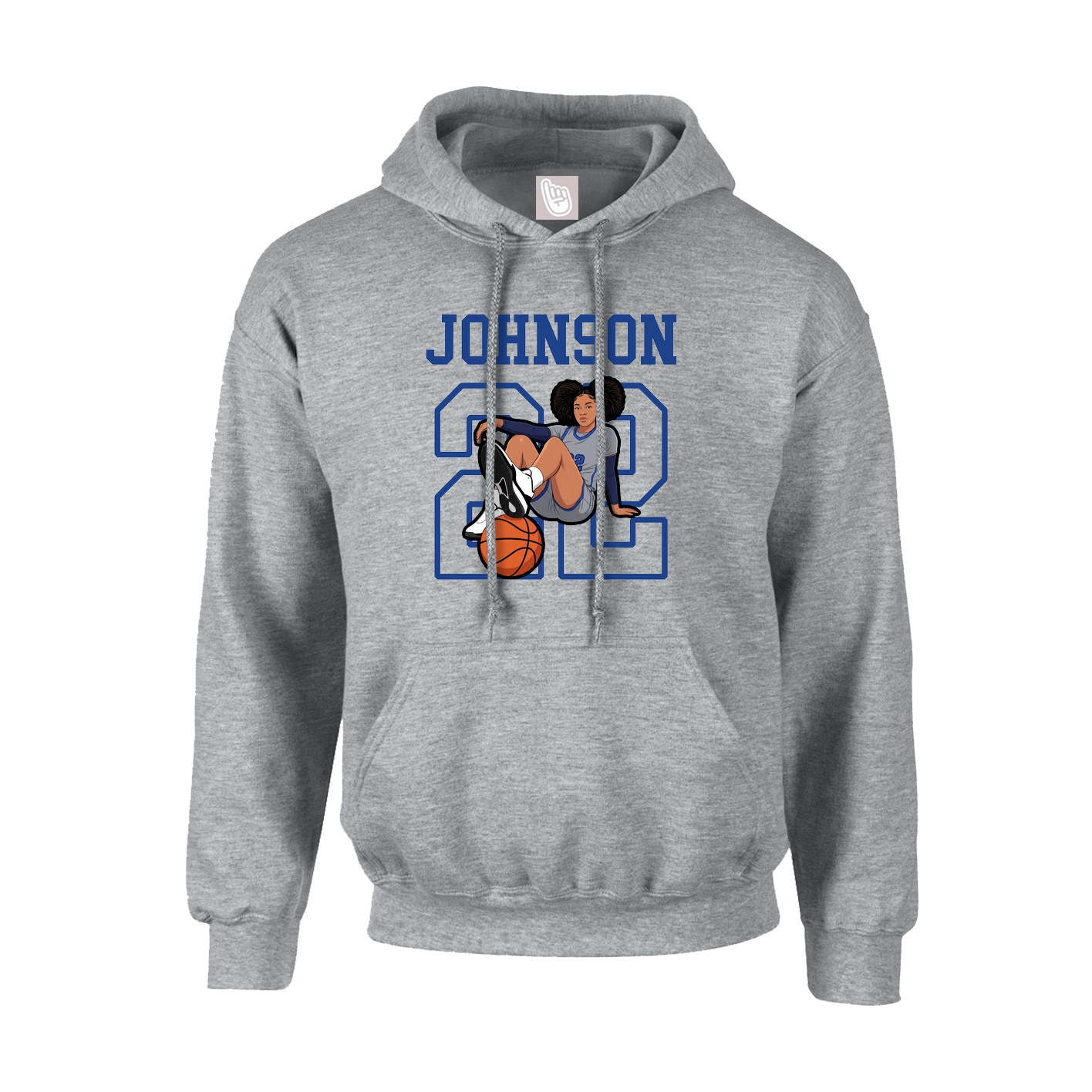 Hoodie — Shirsey in Grey