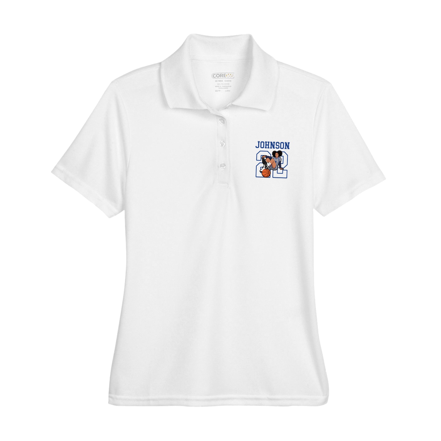 Womens Performance Polo — Shirsey in White