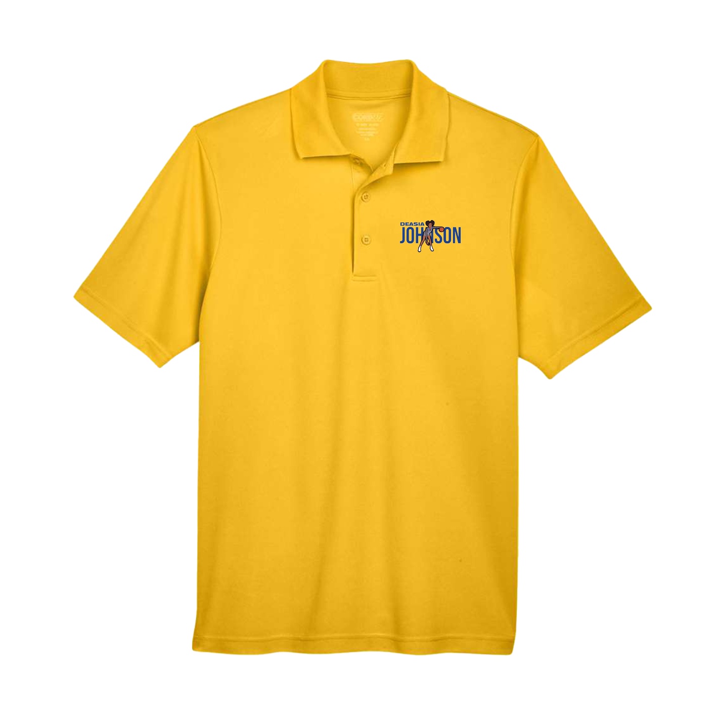 Performance Polo — Player Name in Gold