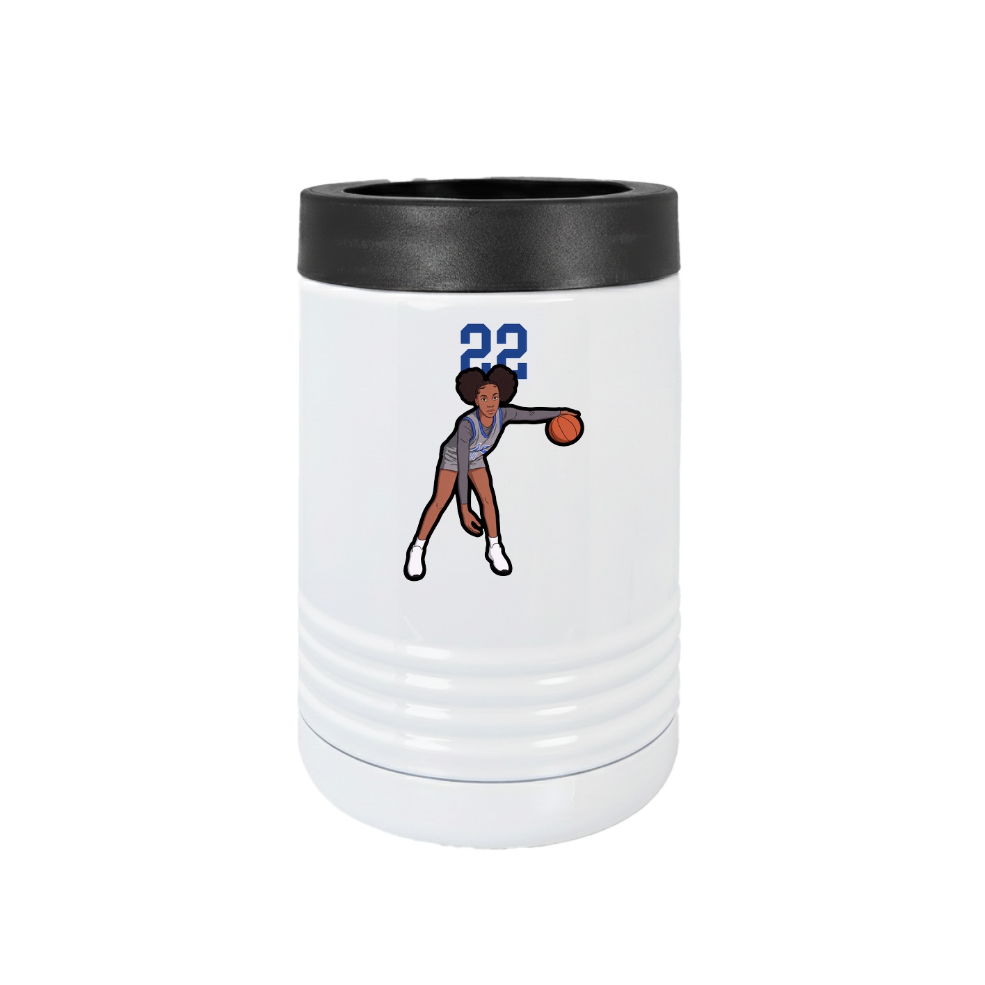 Beverage Holder — Number Top in White