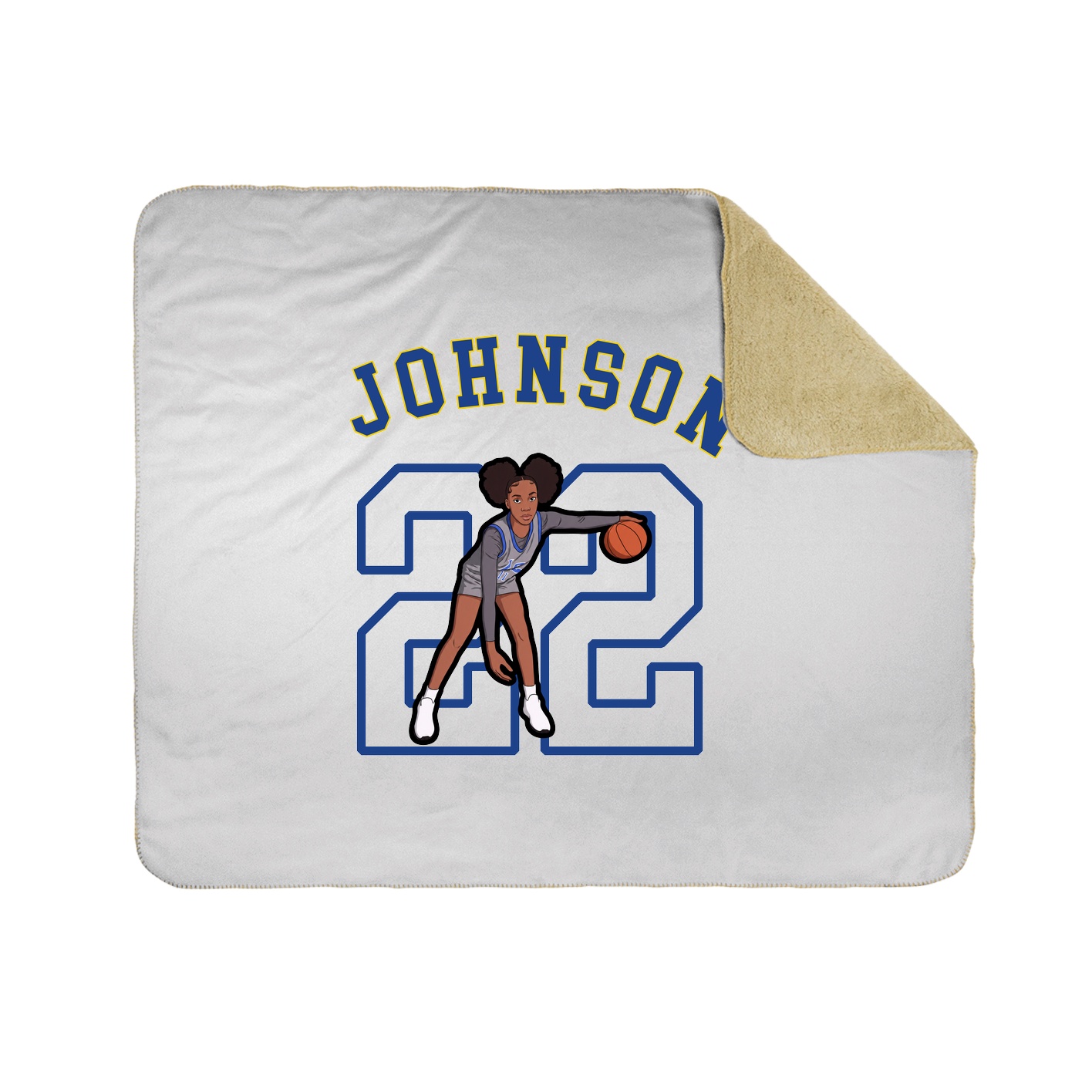 Throw Blanket — Shirsey Arch in White