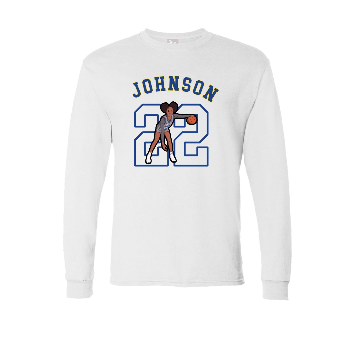 Long Sleeve Tee — Shirsey Arch in White