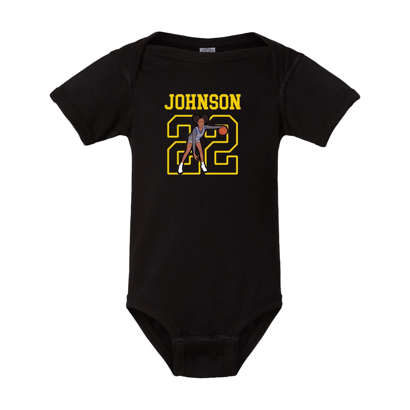 Baby Onesie — Shirsey in Black