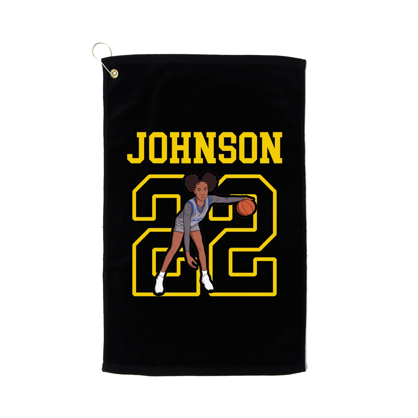 Golf Towel — Shirsey in Black