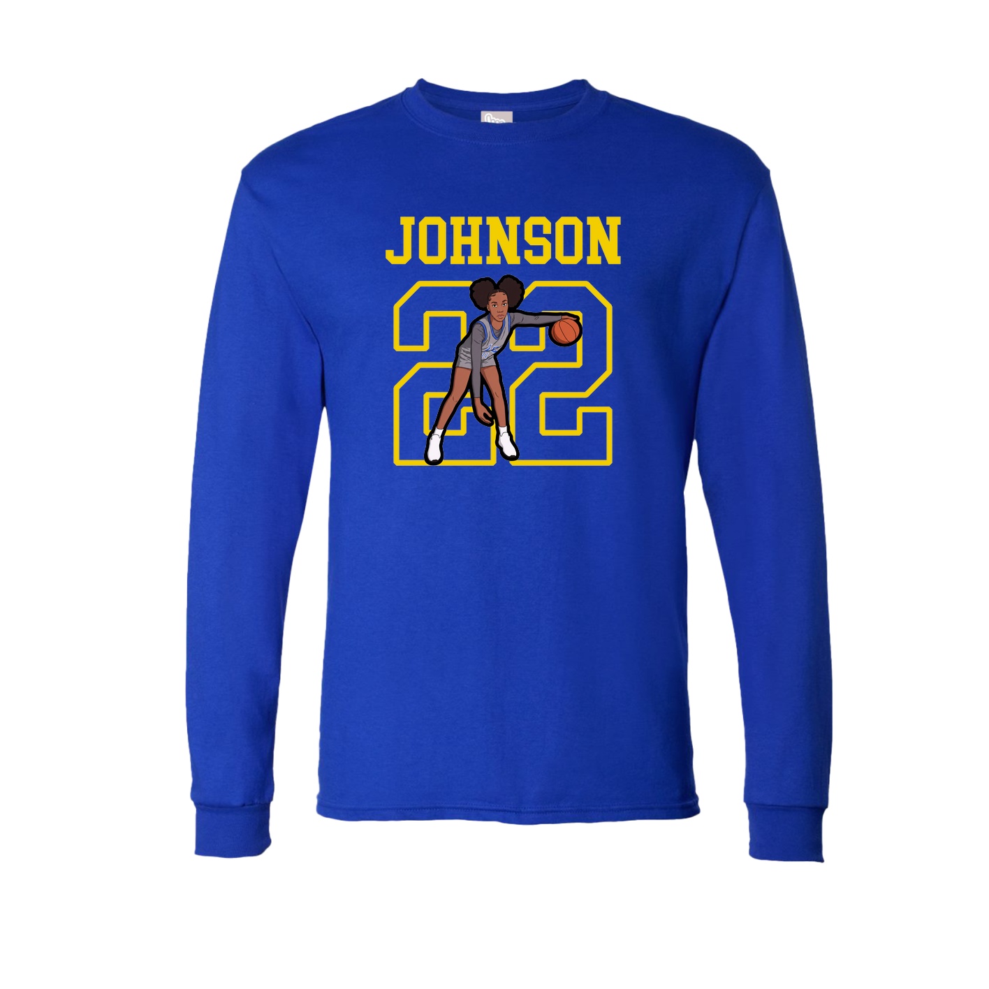 Long Sleeve Tee — Shirsey in Royal