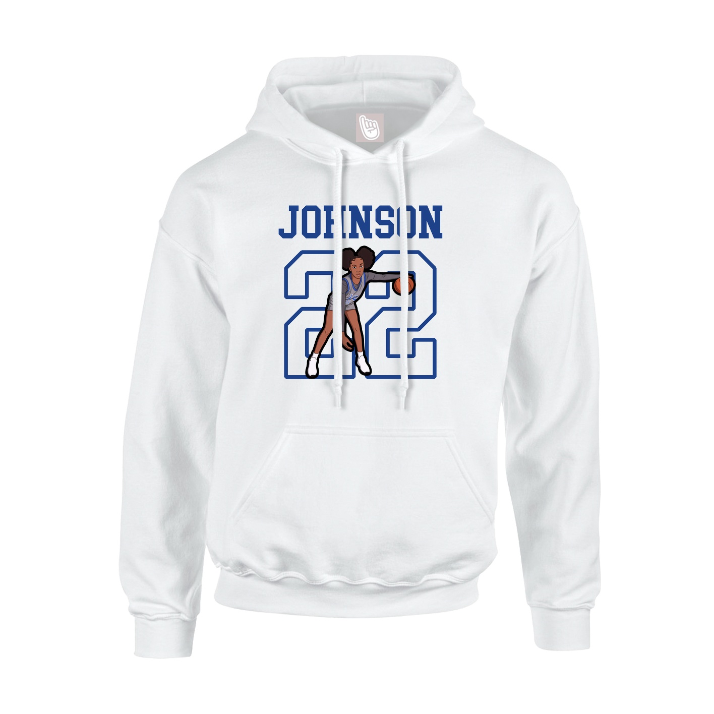 Youth Hoodie — Shirsey in White