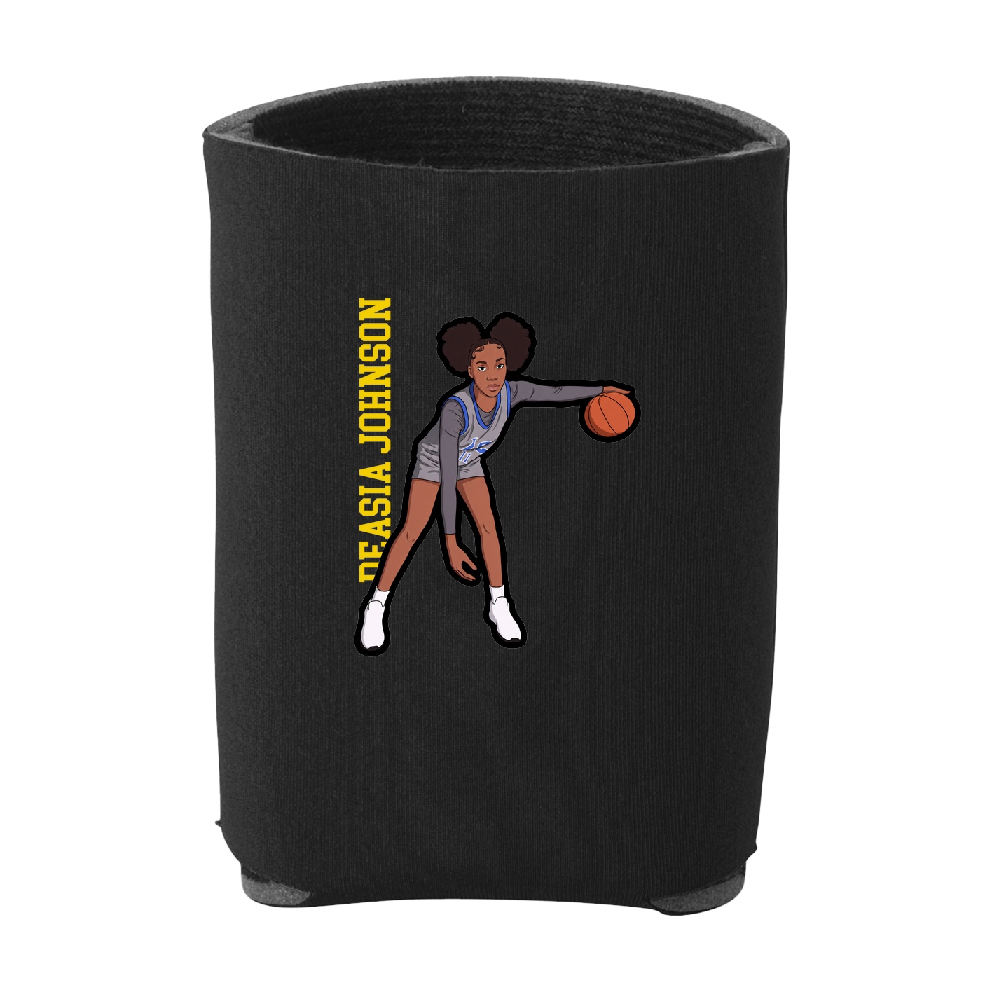 Can Holder — Name Vertical in Black