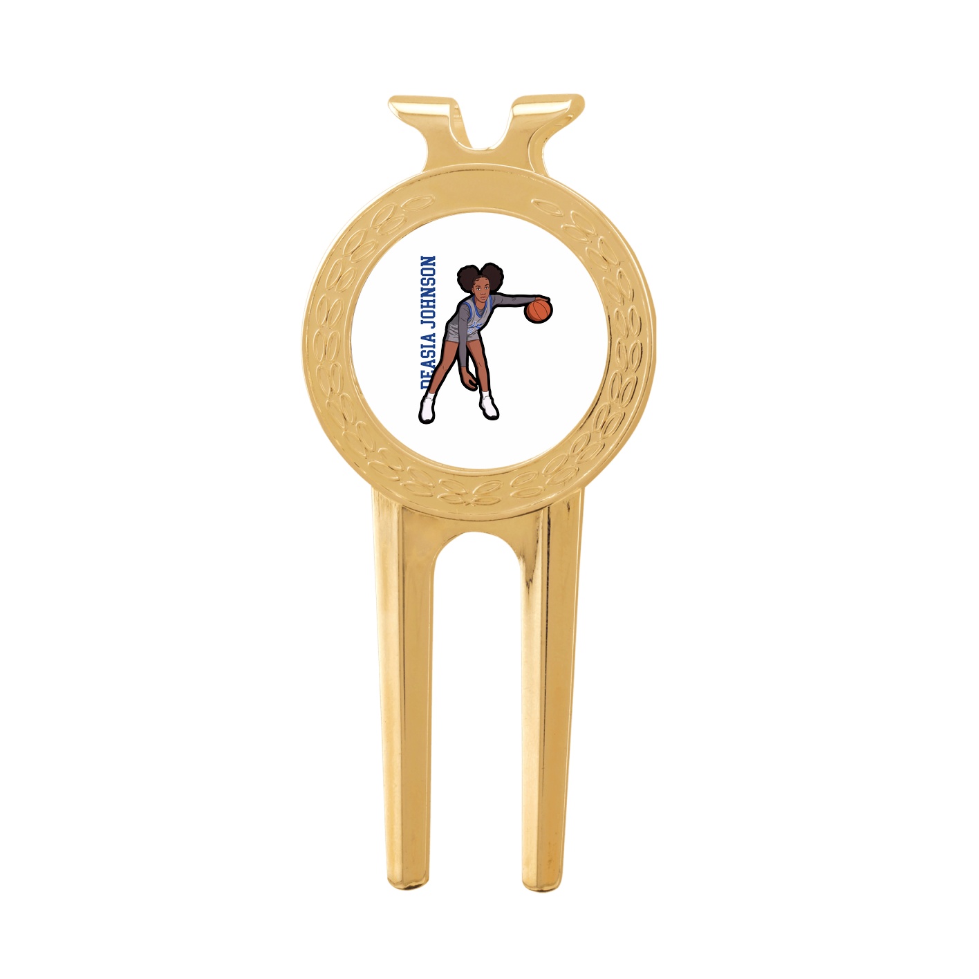 Divot Tool with Ball Marker — Name Vertical in Classic