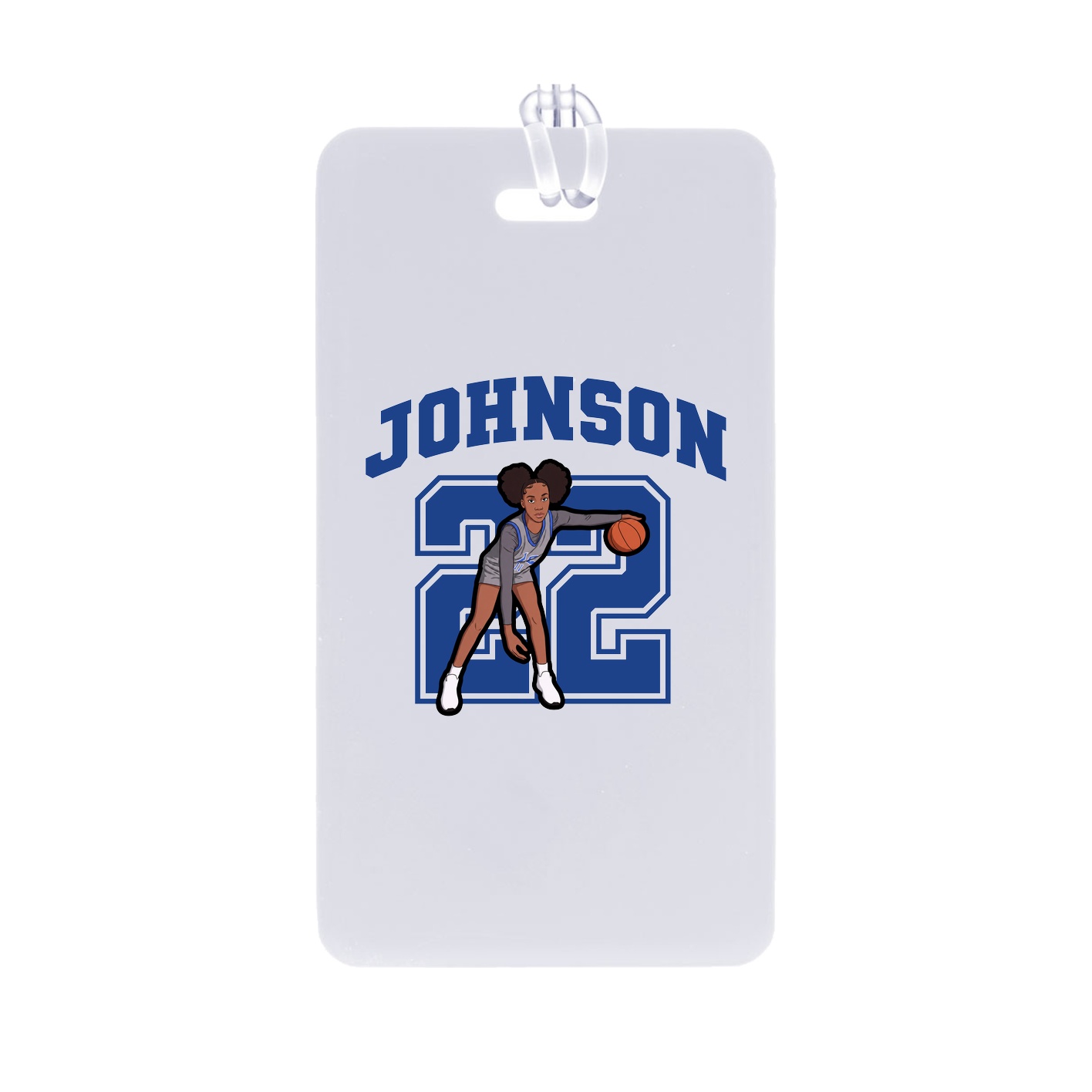 Bag Tag — Number in Classic