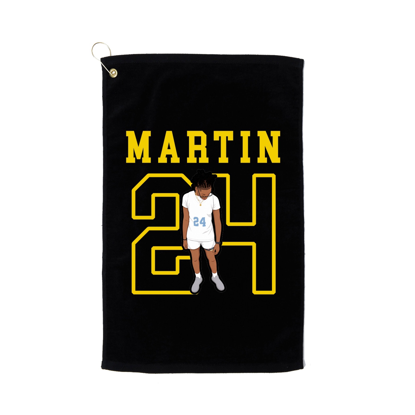 Golf Towel — Shirsey in Black