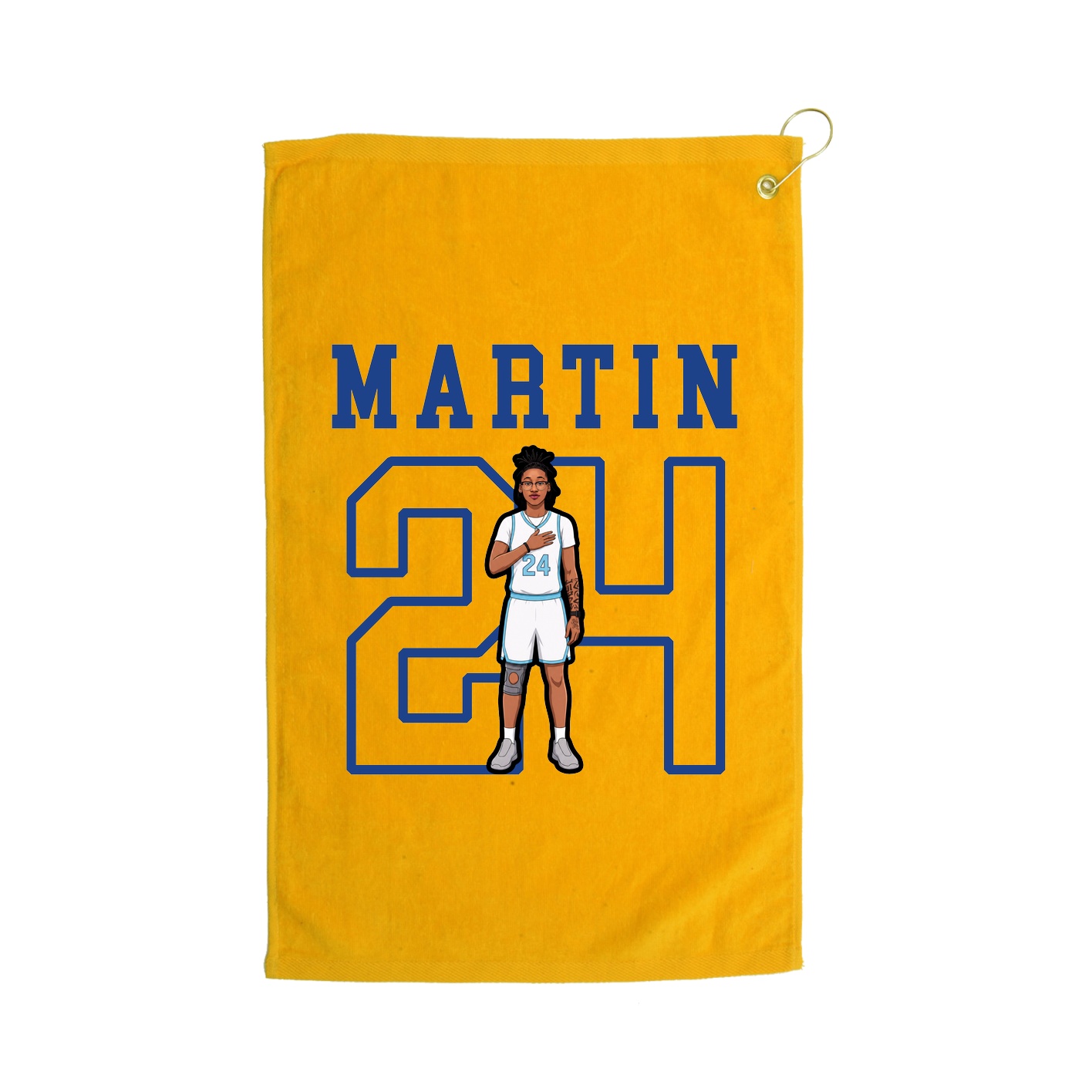 Golf Towel — Shirsey in Gold