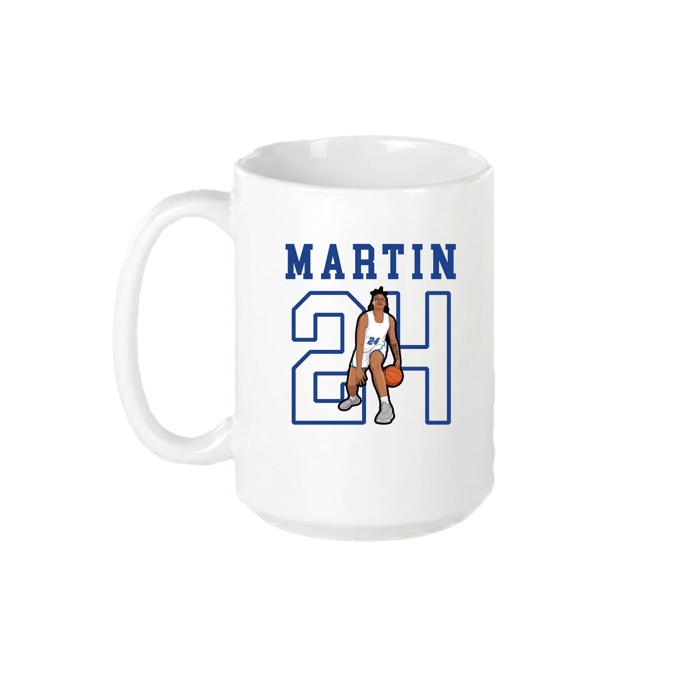 15oz Coffee Mug — Shirsey in White