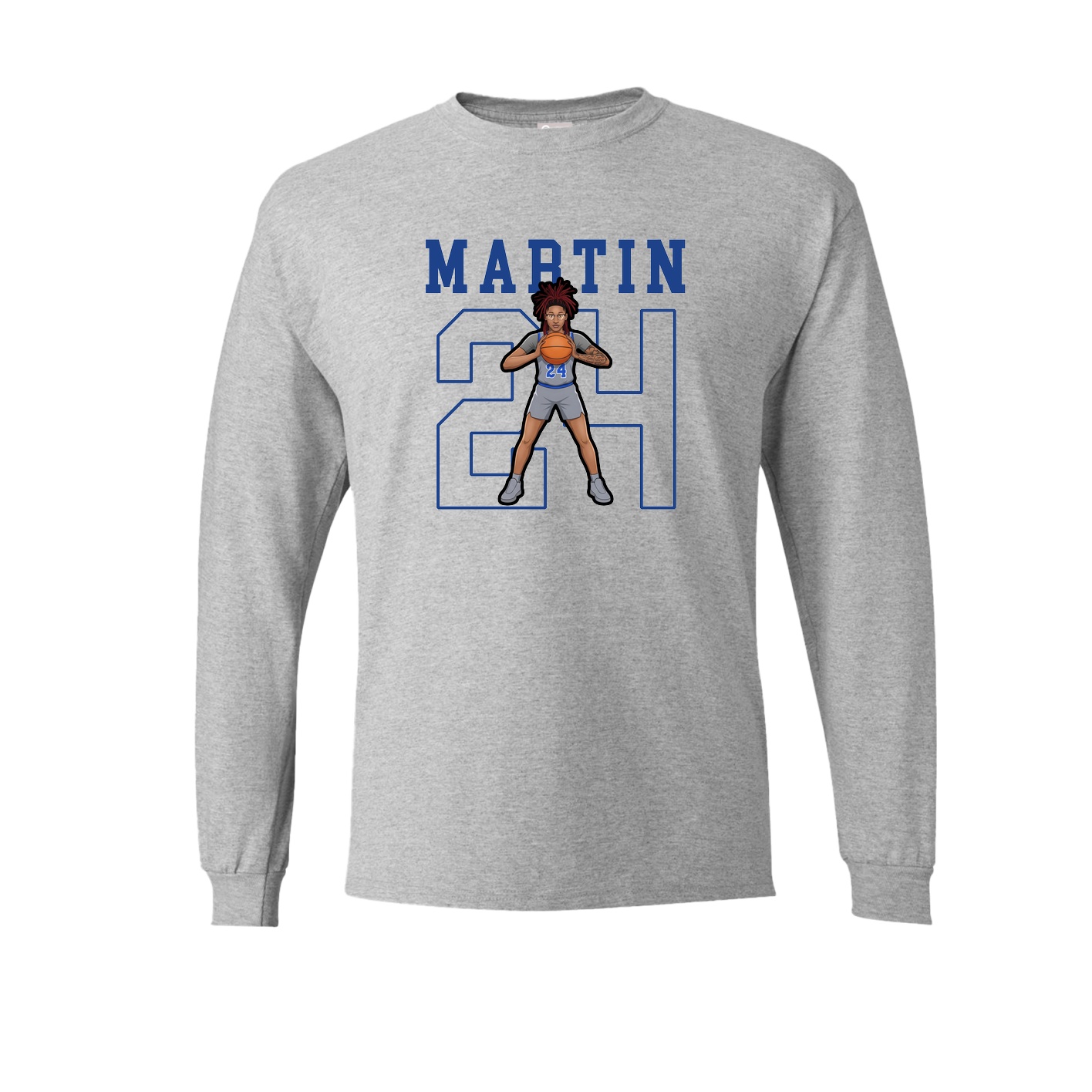 Long Sleeve Tee — Shirsey in Grey